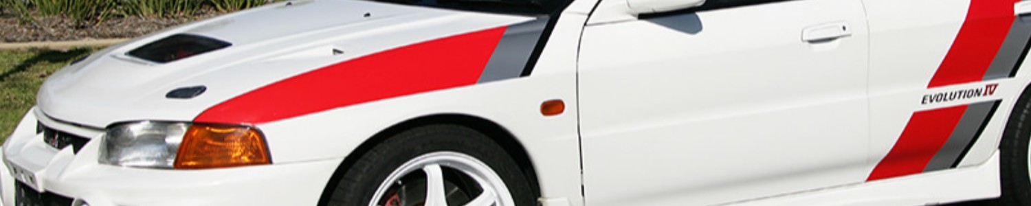 Mitsubishi Lancer Evolution 4 Rally Car